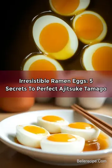 Irresistible Ramen Eggs: 5 Secrets to Perfect Ajitsuke Tamago