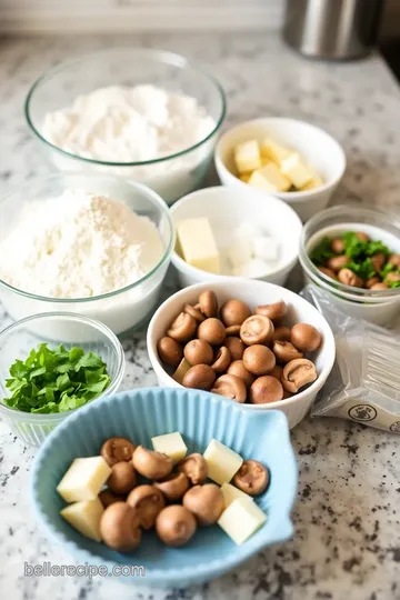 Justalittlebite recipes: 5 Easy Mini Savory Mushroom Tartlets! ingredients