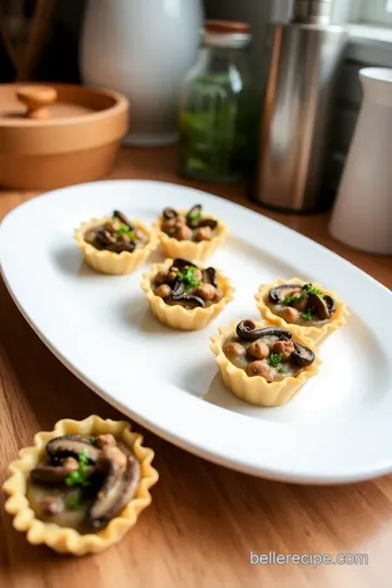 Justalittlebite recipes: 5 Easy Mini Savory Mushroom Tartlets! steps