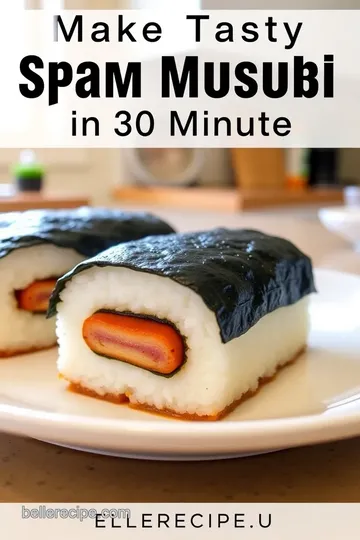 Quick & Delicious Spam Musubi steps