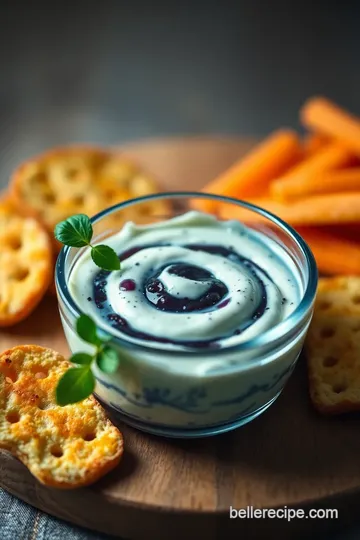 Mix Blue Jam Aioli for a Flavorful Dip presentation