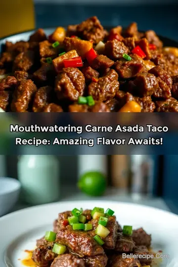 Mouthwatering Carne Asada Taco Recipe: Amazing Flavor Awaits!