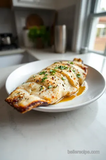 Pan-Seared Porgy with Lemon Herb Butter Sauce steps