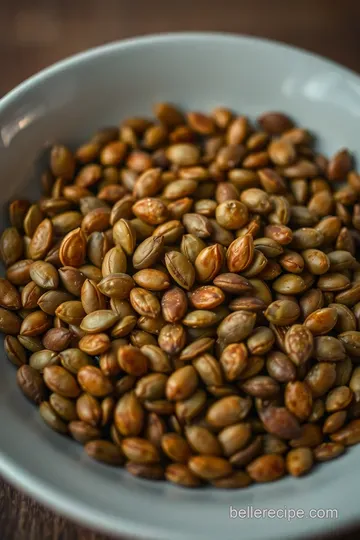 Perfectly Roasted Pumpkin Seeds: A Crunchy Delight presentation