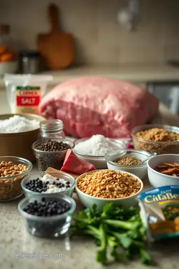 Perfectly Tender Corned Beef Brisket: A St. Paddy’s Delight ingredients
