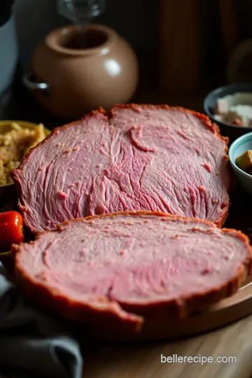 Perfectly Tender Corned Beef Brisket: A St. Paddy’s Delight presentation