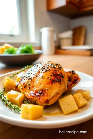 Savory Herb-Roasted Turkey Thighs with Garlic and Thyme steps