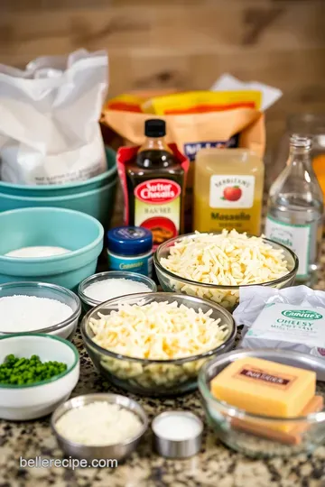 Savory Monkey Bread: Cheesy Herb Delight ingredients