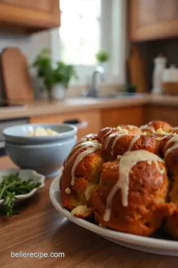 Savory Monkey Bread: Cheesy Herb Delight steps