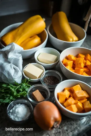 Silky Butternut Squash Purée: A Comforting Delight ingredients