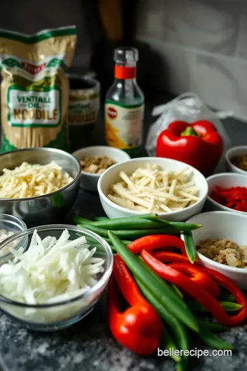 Singapore Noodles: A Vibrant Taste of the East ingredients