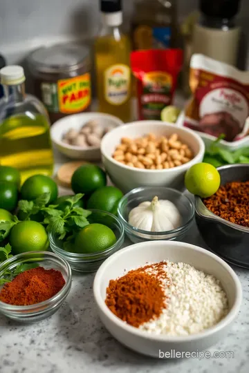 Sizzling Carne Asada: A Flavorful Mexican Grilled Beef Feast ingredients