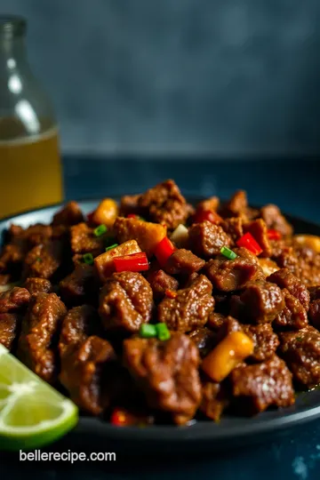 Sizzling Carne Asada: A Flavorful Mexican Grilled Beef Feast presentation