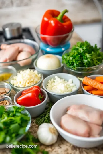 Jezebel Chicken Crockpot ingredients