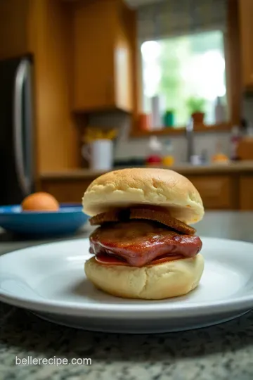Smokin' Hot Smoked Bologna Sliders steps