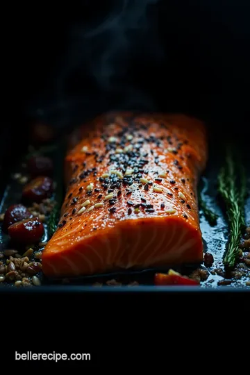 Smoky Delight: Perfectly Smoked Salmon in a Smoker presentation