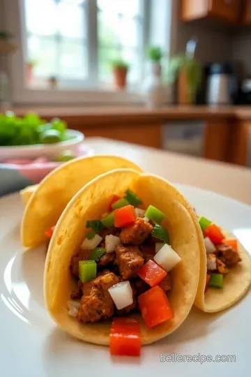 Spicy Chorizo Tacos with Fresh Salsa and Creamy Avocado steps