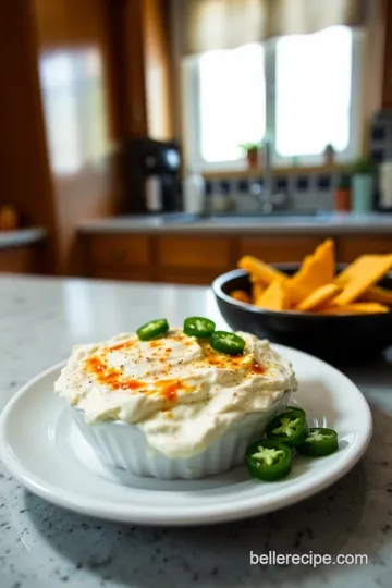 Spicy Creamy Jalapeño Ranch Dip steps