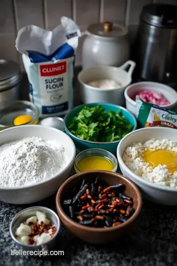 Squid Ink Pasta Delight: A Taste of the Ocean ingredients