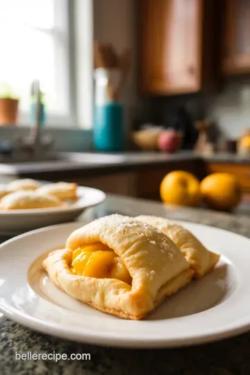 Sweet Peach Pockets: A Bite of Summer steps