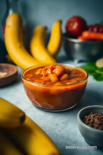 Sweet & Savory Banana Ketchup presentation