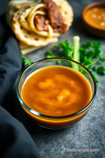 Sweet & Tangy Homemade Duck Sauce presentation