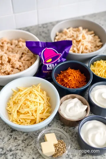 Taco Bell Chicken Quesadilla Recipe ingredients