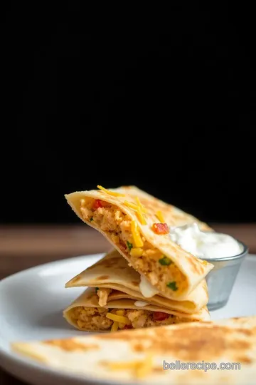 Taco Bell Chicken Quesadilla Recipe presentation