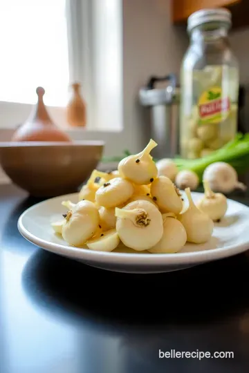 Tangy-Fresh Pickled Garlic: A Zesty Jar of Goodness steps