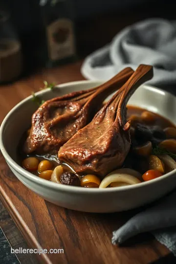 Tender Veal Osso Buco: A Classic Italian Delight presentation