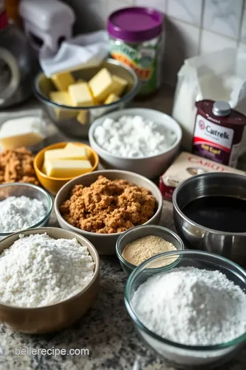 The Ultimate Chewy Skillet Cookie ingredients