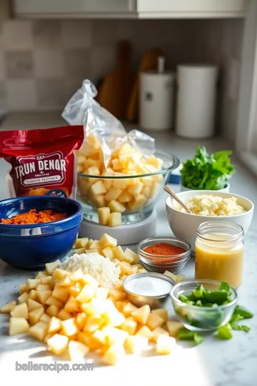 Ultimate Cheesy Fiesta Potatoes Inspired by Taco Bell ingredients