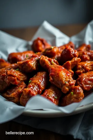 Ultimate Daytona Wings Recipe presentation