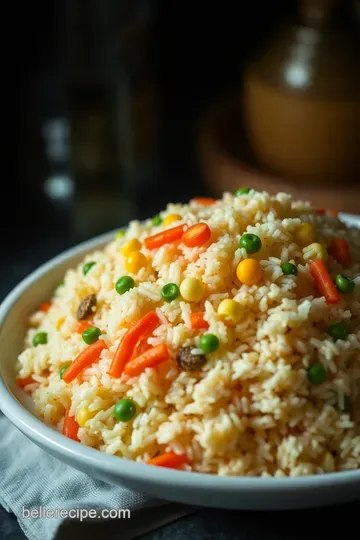Ultimate Fried Rice: A Quick and Flavorful Dish presentation