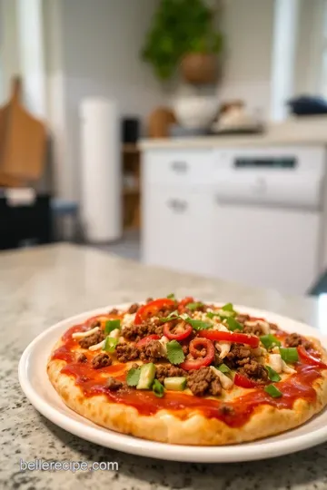 Ultimate Taco Pizza – A Flavor Fiesta on a Crispy Crust steps