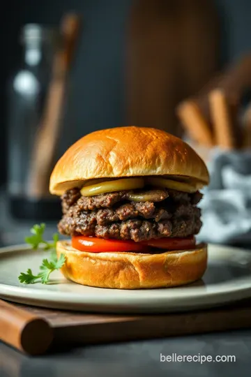 Ultimate Wagyu Burger: A Taste of Luxury in Your Backyard presentation