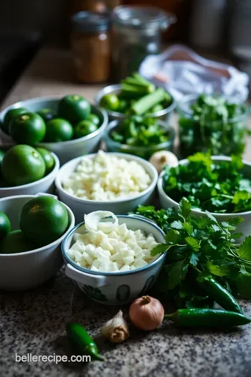 Vibrant Mexican Green Mole: A Flavorful Fiesta ingredients