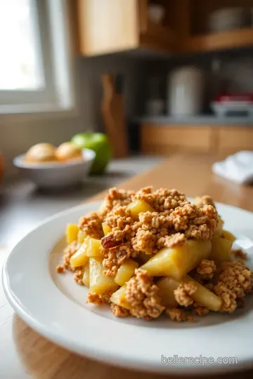 Warm and Crumbly Apple Crisp steps