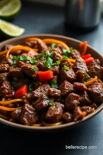 Zesty Beef Fajita Marinade: A Flavor Explosion for Grilled Perfection! presentation