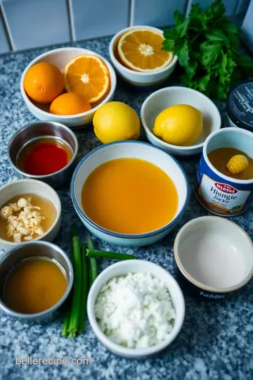 Zesty Citrus Sauce for Salmon ingredients