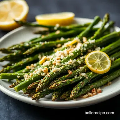 Air Fryer Asparagus: Lemon & Parmesan Perfection! Recipe Card