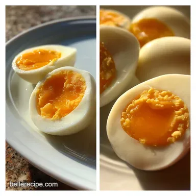 air fryer hard boiled eggs in 25 minutes, silky yolks