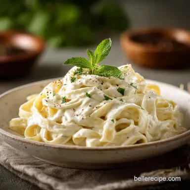 Alfredo Sauce Recipe Without Heavy Cream in 15 Minutes Recipe Card