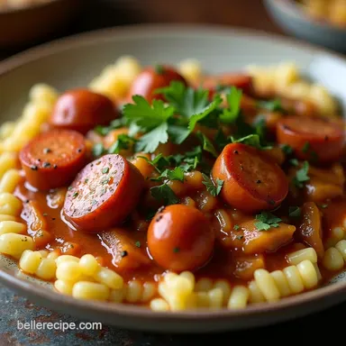 The Deep South Simmer Authentic Chicken and Andouille Sausage Gumbo