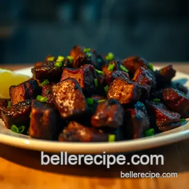 Authentic Grilled Carne Asada presentation