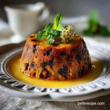 Spotted Dick Recipe: A Traditional Steamed Sponge Recipe Card