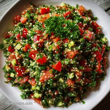 Tabbouleh Recipe: Authentic Lebanese in 30 Minutes Recipe Card