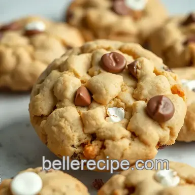 Decadent Bake Chips Ahoy Big Cookies with S' mores Joy: A Sweet Campfire Delight