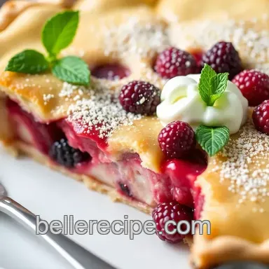 Easy & Delightfully Tart Bake Goumi Pie with a Zesty Tang Recipe Card
