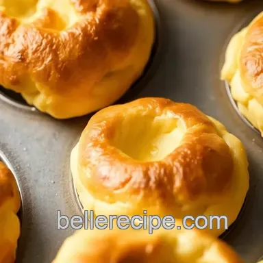 Heavenly Popovers: Light & Airy Treats in Just 50 Minutes! Recipe Card